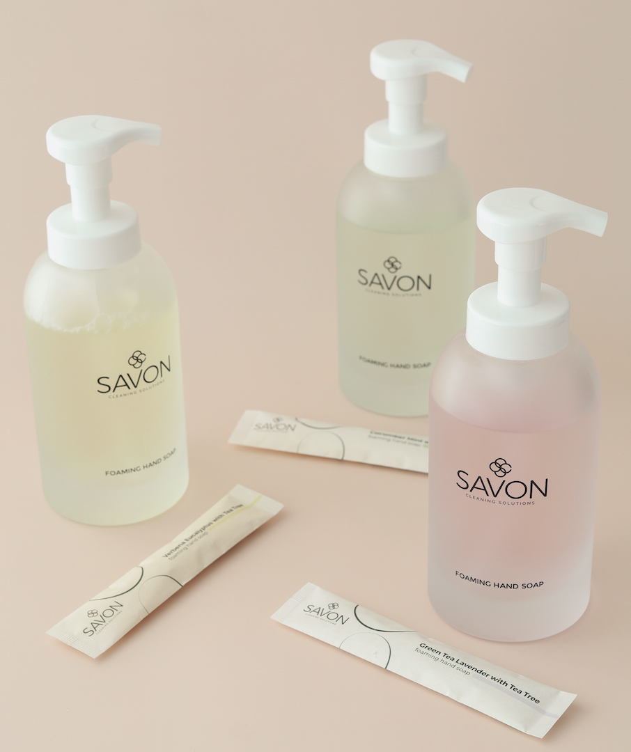 [NEW] Savon Eco-friendly Handsoap & Foaming Glass Bottle