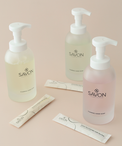 [NEW] Savon Eco-friendly Handsoap & Foaming Glass Bottle